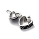 Латунь эмаль Locket подвески KK-F894-15P-03-2