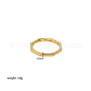 Кольцо из бамбука из нержавеющей стали GY8845-14