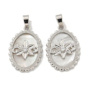 Кулоны из латуни с прозрачным микропаве и кубическим цирконием KK-A214-30P