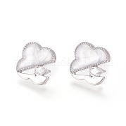 Серьги-гвоздики из настоящего латуни KK-L180-117B