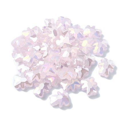 Гальванические стеклянные бусины EGLA-P059-01B-AB02-1