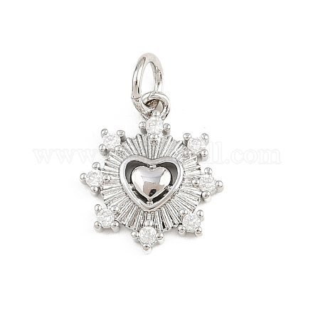 Латунные микро проложить кубического циркония подвески KK-A269-52P-1