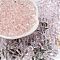 Transparent Colours Glass Seed Beads, Round, Pink, 8x7.5mm, Hole: 1.6mm, about 681pcs/pound