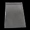 OPP Cellophane Bags, Rectangle, Clear, 31x22cm, Unilateral Thickness: 0.035mm, Inner Measure: 27x21cm