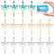 DICOSMETIC 18Pcs 3 Colors Sword Charms Hollow Charms Laser Cut Sword Pendants Exquisite Sword-Shaped Pendants Stainless Steel Long Swords Craft Supplies for Jewelry Making, Hole: 1.4mm