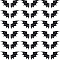 GORGECRAFT 40PCS Bat Wing Hairpins Accessories PU Leather Demon Wings Ornament Accessories Halloween Decor Black Angel Wing Embellishments for Hair Ornament & Costume Accessory