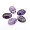 Natural Amethyst Cabochons, Oval, 25x18x5~7mm