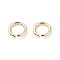 Brass Jump Rings, Open Jump Rings, Long-Lasting Plated, Cadmium Free & Lead Free, Round Ring, Real 14K Gold Plated, 3x0.5mm, 24 Gauge, Inner Diameter: 2mm