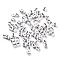 Opaque Acrylic Beads, Enamel Style, Cube with Letter, Letter E, 4.5x4.5x4.5mm, Hole: 2mm, 5500pcs/500g