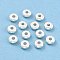 304 Stainless Steel Spacer Beads, Flat Round, Silver, 4x1.2mm, Hole: 1.2mm