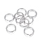 Tarnish Resistant 304 Stainless Steel Open Jump Rings, Stainless Steel Color, 20x1.9mm