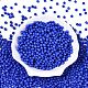 Непрозрачные цветные стеклянные бусины SEED-C001-02B-06-1