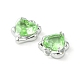 Латунные микро проложить кубического циркония подвески KK-L208-06P-06-3