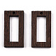 Подвески из натурального дерева венге WOOD-T023-36-2