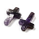 Подвески из натурального аметиста  G-H007-09E-2