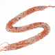 Натуральный Sunstone бисер пряди G-T141-67-2