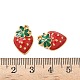 Подвески из нержавеющей стали 304 с эмалью STAS-L026-12G-3
