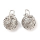 Филигранные круглые подвески из латунной клетки KK-D389-01P-A-1