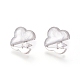 Серьги-гвоздики из настоящего латуни KK-L180-117B-1