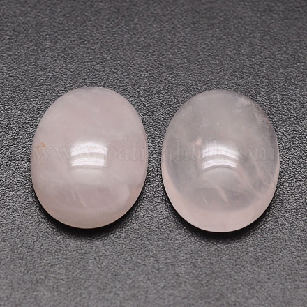 Овальные кварцевые кабошоны натуральный роза G-K020-30x22mm-07-1