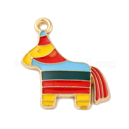 Подвески из эмали и сплава FIND-M060-23B-G-1