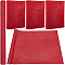 CRASPIRE 59 x 16.9inch Suede Book Cloth Red for A3-A8 Books Binding Fabric Surface Paper Backed Bookcover Books Album Scrapbooking Archival DIY Covering Protector Bookcloth Bookbinding Supplies