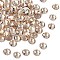 Preciosa® MAXIMA Crystal No Hotfix Flatback Stones, Czech Crystal, Dura Foiling, Round(438 11 615 Chaton Rose), 00030 235 Honey, SS10(2.7~2.9mm)