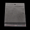 OPP Cellophane Bags, Rectangle, Clear, 14x10cm, Unilateral Thickness: 0.035mm, Inner Measure: 10x10cm