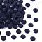 Preciosa® MAXIMA Crystal No Hotfix Flatback Stones, Czech Crystal, Unfoiled, Round(438 11 615 Chaton Rose), 33400 Deep Sea, SS8(2.3~2.5mm)