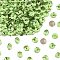 Preciosa® MAXIMA Crystal Round Stones, Czech Crystal, Dura Foiling, Round(431 11 615 Chaton), 50520 Peridot, SS10/PP21(2.7~2.9mm)