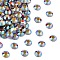 Preciosa® MAXIMA Crystal No Hotfix Flatback Stones, Czech Crystal, Dura Foiling, Round(438 11 615 Chaton Rose), 90075 200 Red Velvet AB, SS16(3.8~4mm)