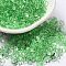 Glass Seed Beads, Peanut, Pale Green, 3.5~4x2~2.5x2~2.3mm, Hole: 0.8mm, about 8000pcs/pound