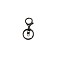 Alloy Keychain Clasps, with Lobster Claw Clasps, Gunmetal, 65mm
