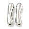 Brass Beads, Cadmium Free & Nickel Free & Lead Free, Column, Platinum, 24.5x7x6mm, Hole: 2.5mm