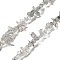 Natural Labradorite Beads Strands, Chip, 1~5x3~16x3~5mm, Hole: 0.8~0.9mm, 29.92~32.68''(76~83cm)