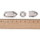 Застежки-коробочки из нержавеющей стали марки 304 STAS-S080-03B-P-4