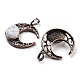 Природные и синтетические Gemstone подвески G-L602-01R-3