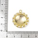 Подвески из латунного пластика и жемчуга KK-M322-49G-3