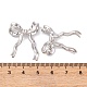Латунные подвески KK-S376-16B-P-3