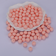 Круглые силиконовые фокусные бусины SI-JX0046A-59