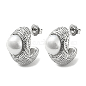 Серьги-гвоздики из нержавеющей стали 304 EJEW-M233-07P