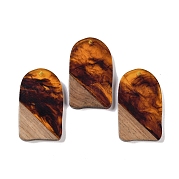 Подвески из смолы и дерева WOOD-F015-13B