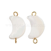 Подвески-коннекторы из натуральной ракушки STAS-D378-24G