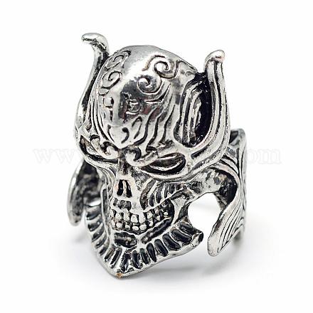Кольца перста сплава RJEW-S038-092-21mm-1