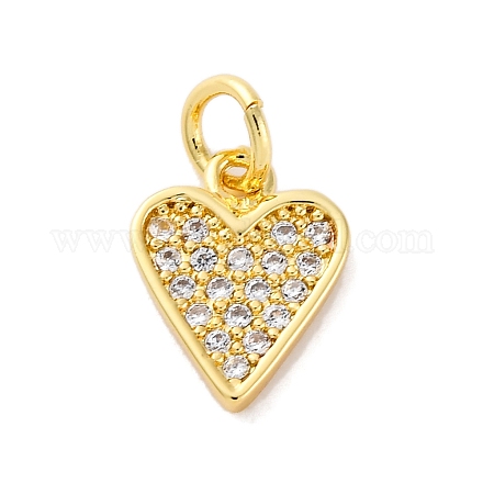 Латунные микро проложить кубического циркония подвески KK-S510-49G-04-1