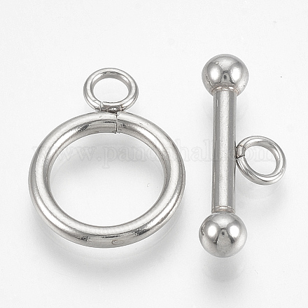 Застежки-тоглы из нержавеющей стали 201 X-STAS-S103-05-1-1