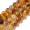 Natural Dyed White Jade Beads Strands, Round, Peru, 10~10.5mm in diameter, Hole: 1mm, about 37pcs/strand, 14.76''~14.80''(37.5~37.6cm)