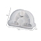 Arch-shaped Rainbow Bridge Candle Holder, Candlestick Silicone Mold, White, 14x9x5cm