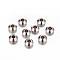 Tarnish Resistant 201 Stainless Steel Bicone Spacer Beads, Stainless Steel Color, 6x3mm, Hole: 2.5mm