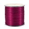 Flat Japanese Crystal Elastic Stretch Thread, for Bracelets Gemstone Jewelry Making Beading Craft, Medium Violet Red, 0.5mm, about 328 yards(300m)/roll